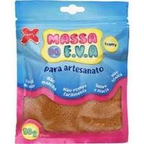 Massa de eva Make+ marrom