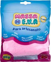 Massa de eva Make+ rosa bebê 50g Massa de eva Make+ rosa bebê 50g