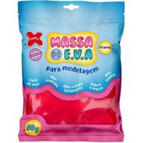 Massa de EVA Make+ Vermelho 50g Massa de EVA Make+ Vermelho 50g