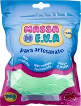 Massa de Eva Para Artesanato Verde Claro 50 Gramas - Make