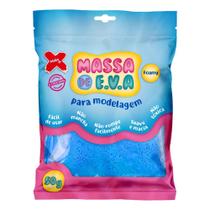 Massa De Eva Para Modelar 50G Azul Claro