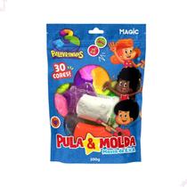 Massa De EVA Pula E Molda Massinha Colorida 30 Cores Infantil Massa De EVA Pula E Molda Massinha Colorida 30 Cores Infantil