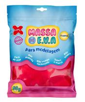 Massa De Eva Vermelha 50g - Make+ - Massa De Alta Qualidade