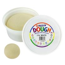 Massa de modelagem Hygloss Products Dazzlin' Dough 1,36 kg branca