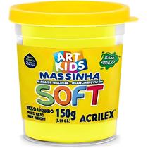 Massa de modelar Acrilex 150g amarelo limão 102