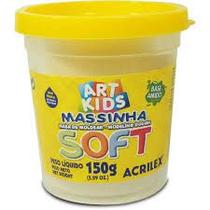 Massa de modelar Acrilex 150g branco neve 418 Massa de modelar Acrilex 150g branco neve 418