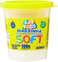 Massa de modelar Acrilex 500g branco neve