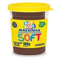 Massa de modelar Acrilex 500g chocolate Massa de modelar Acrilex 500g chocolate