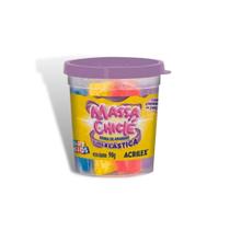 Massa de Modelar Acrilex Chicle 90g C/6 Massa de Modelar Acrilex Chicle 90g C/6