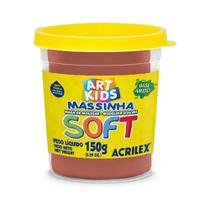 Massa de Modelar Acrilex Soft 150g Chocolate Massa de Modelar Acrilex Soft 150g Chocolate