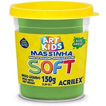 Massa de Modelar Base Amido Soft Pote 150G Verde Acrilex