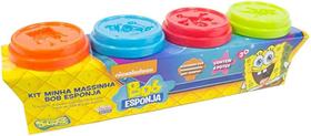 Massa de Modelar Bob Esponja, 4 Potes, Sunny