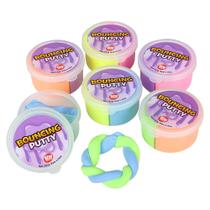 Massa de Modelar Bouncy Putty Rhode Island Novelty - 2 Cores - Para Crianças a partir de 3 Anos