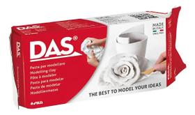 Massa de Modelar BRANCA Cerâmica Fria 500g - DAS - 387000