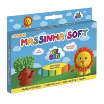 Massa de Modelar Canson Soft Utiguti Base de Amido com 12 Cores 180g Massa de Modelar Canson Soft Utiguti Base de Amido com 12 Cores 180g