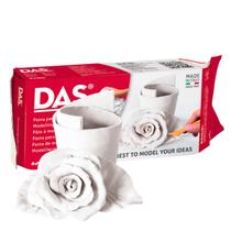 Massa de Modelar Cerâmica Fria DAS Branca 1kg
