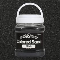 Massa de Modelar Colorida Sand Ready 2 Learn Black 1kg - Para Crianças e Artesanato