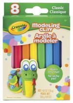 Massa de Modelar Crayola Kit com 8 Cores Sortidas 136g Massa de Modelar Crayola Kit com 8 Cores Sortidas 136g