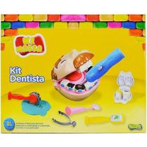 Massa de Modelar Dentista Kit 5 Potes de 50g Sunny Brinquedos Massa de Modelar Dentista Kit 5 Potes de 50g Sunny Brinquedos