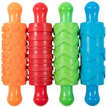 Massa de Modelar Educativa Ready 2 Learn - Conjunto com Rolos de Textura (2+ anos)