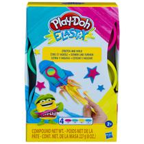 Massa de Modelar Elastix com 4 Sortimento Play-Doh - E6967-1