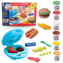 Massa De Modelar Infantil Lanchonete Divertida Divertoys