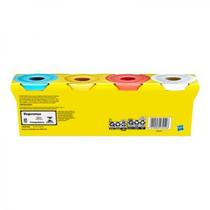 Massa de Modelar Infantil Play-Doh Infantil Kit 4 Potes Sortido Massa de Modelar Infantil Play-Doh Infantil Kit 4 Potes Sortido