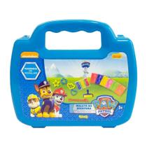 Massa de modelar mini maleta da aventura patrulha canina sunny