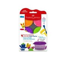 Massa de Modelar Neon Little Creatives 4 Cores - 370845