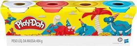 Massa de Modelar Play-Doh 04 Cores Sortidas - Hasbro - G0861