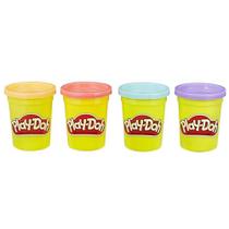 Massa de Modelar Play-Doh 4 Potes Hasbro Sortidos