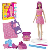 Massa de Modelar Play-Doh Barbie Corações e Penteados - Hasbro Massa de Modelar Play-Doh Barbie Corações e Penteados - Hasbro