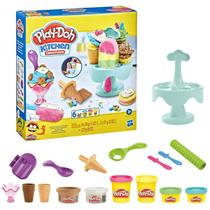 Massa de Modelar Play Doh Carrossel de Sorvete com Acessório