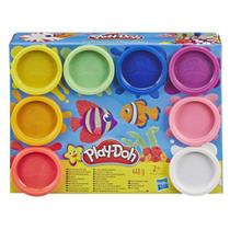Massa de Modelar Play-Doh - Kit com 8 Mini Potes - Arco-Íris - Hasbro