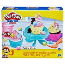 Massa de Modelar - Play-Doh Kitchen Creations - Cupcakes Coloridos - Hasbro