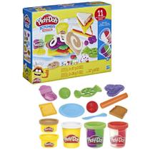 Massa de Modelar Playdoh Sanduíches Coloridos - Hasbro Massa de Modelar Playdoh Sanduíches Coloridos - Hasbro