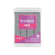 Massa de Modelar Polimérica Sculpey Premo 57g Cinza Granito Massa de Modelar Polimérica Sculpey Premo 57g Cinza Granito