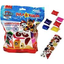 Massa de Modelar Pula e Molda Chase 7 Cores 70g Patrulha Canina