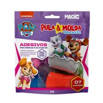 Massa de Modelar Pula&Molda Patrulha Canina 7 Cores Sortidas - Meninas 70g Massa de Modelar Pula&Molda Patrulha Canina 7 Cores Sortidas - Meninas 70g