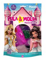 Massa de Modelar Pula Molda Princesa 15 Cores 150G Massa de Modelar Pula Molda Princesa 15 Cores 150G