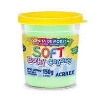 Massa de Modelar Soft 150g Com 6 - Acrilex