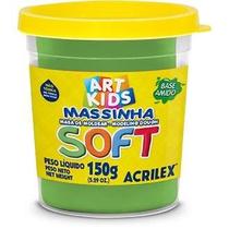 Massa de modelar soft 150gr verde - 73150101 Massa de modelar soft 150gr verde - 73150101