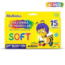 Massa de modeloar soft 15 cores - ref 73140000