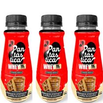 Massa de Panqueca Waffles Pantástica Whey Baunilha 100g 3un Massa de Panqueca Waffles Pantástica Whey Baunilha 100g 3un