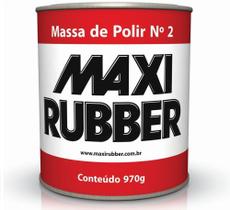 Massa de polir 2 - 970g maxi rubber