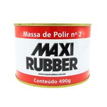 Massa de polir maxi rubber 490g n2 - 617