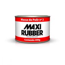 Massa De Polir Maxi Rubber 490G Numero 2 6Mh014