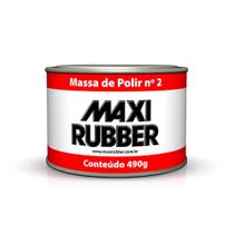 Massa de Polir N2 490g Maxi Rubber 6MH014