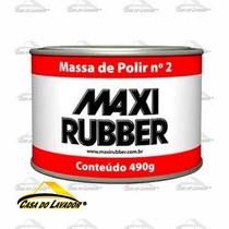 Massa de Polir N2 490g Maxi Rubber