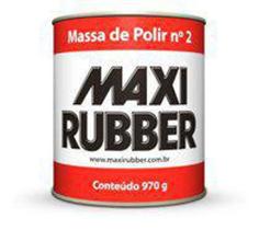Massa de Polir N2 900ml - Maxi Rubber